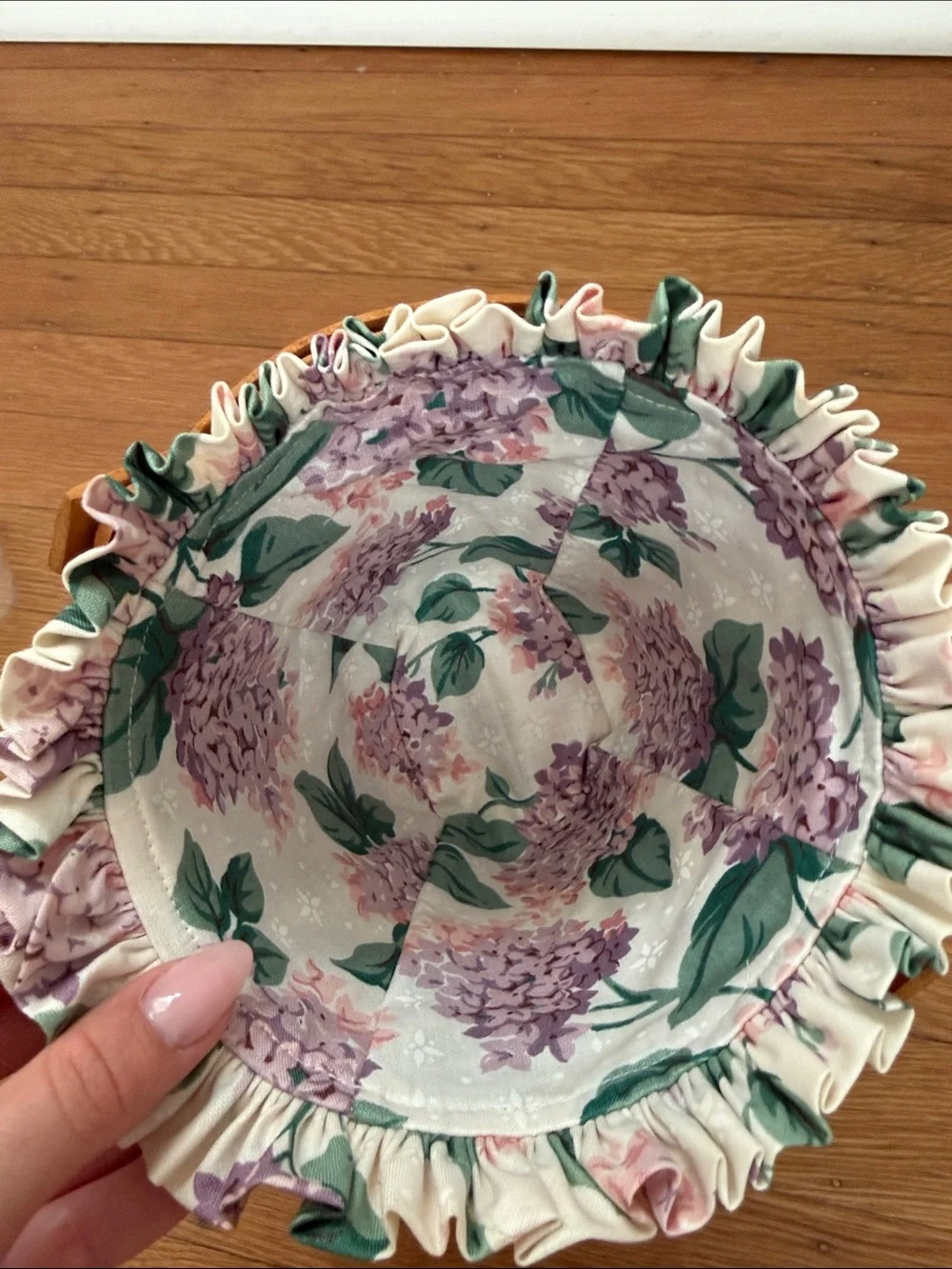 Longaberger Lilac Basket 1994 May Series Excellent 16209